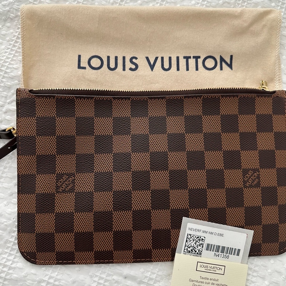 Brand New LV Neverfull MM Pochette